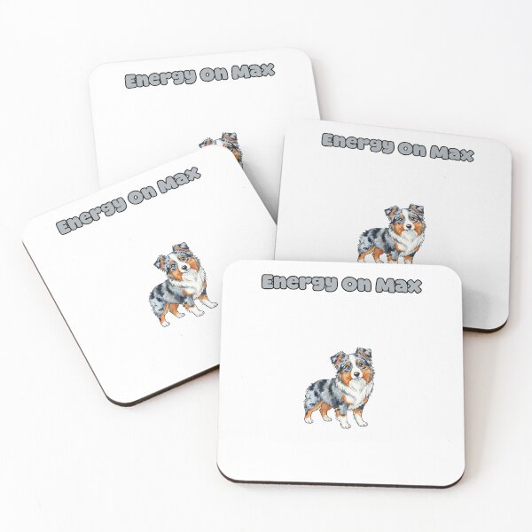 Item preview, Energy On Max Active Aussie Dog Lover Design designed and sold by NatureUnleashed.