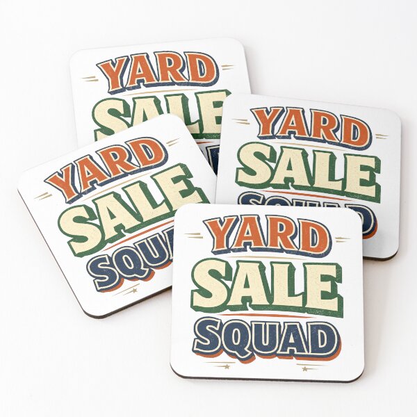 Item preview, Yard Sale Squad Retro Vintage Typography Graphic designed and sold by JackCurtis1991.