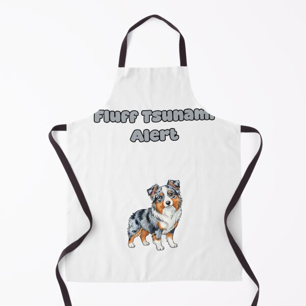 Item preview, Fluff Tsunami Alert Funny Aussie Dog Owner Design designed and sold by NatureUnleashed.