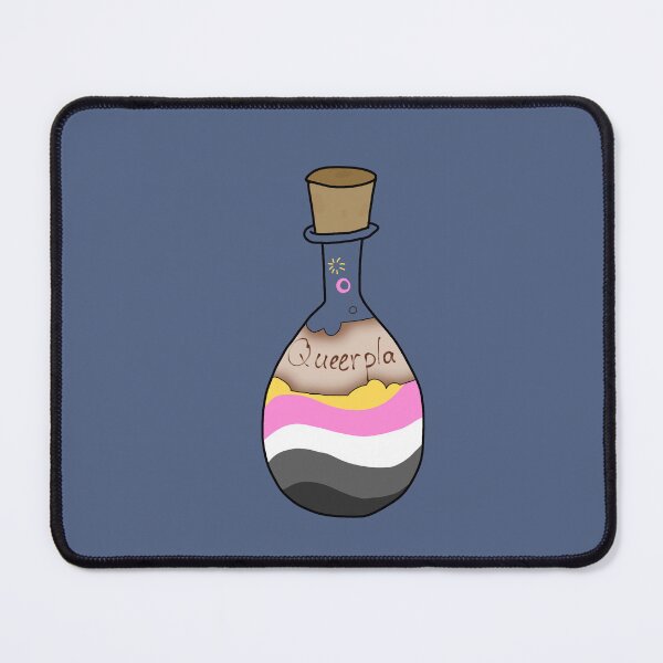 Item preview, Queerpla Tonic queerplatonic potion simple illustration  designed and sold by fishberculosis.