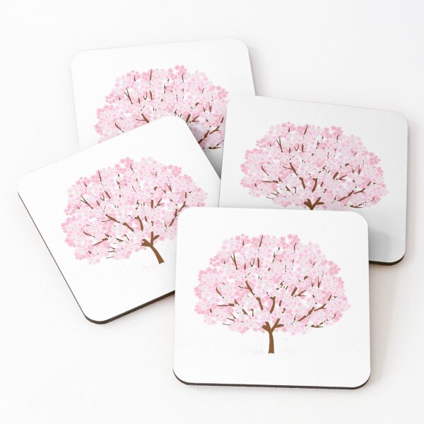 Item preview, Ethereal Pink Cherry Blossom Tree in Bloom designed and sold by Artsy Corner.