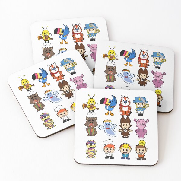 Item preview, Cereal Mascots designed and sold by SlayPOPShop.