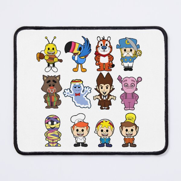 Item preview, Cereal Mascots designed and sold by SlayPOPShop.