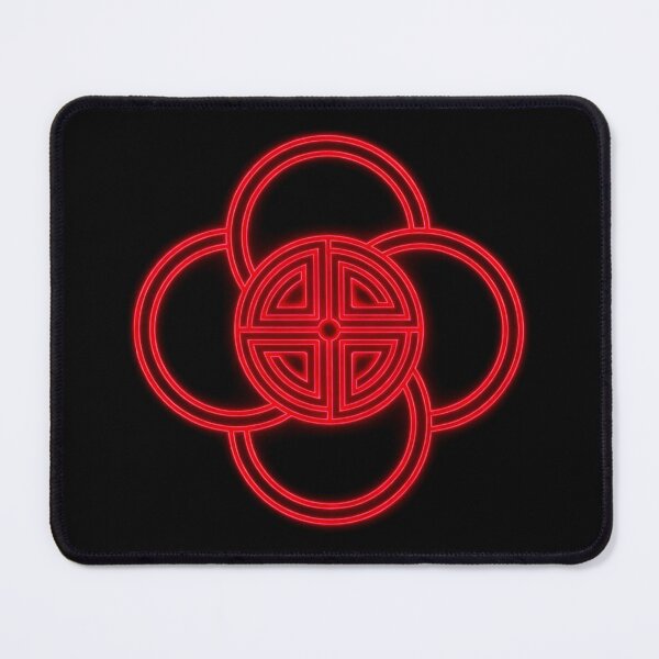 Item preview, Crop circle neon red designed and sold by MessageToEarth.