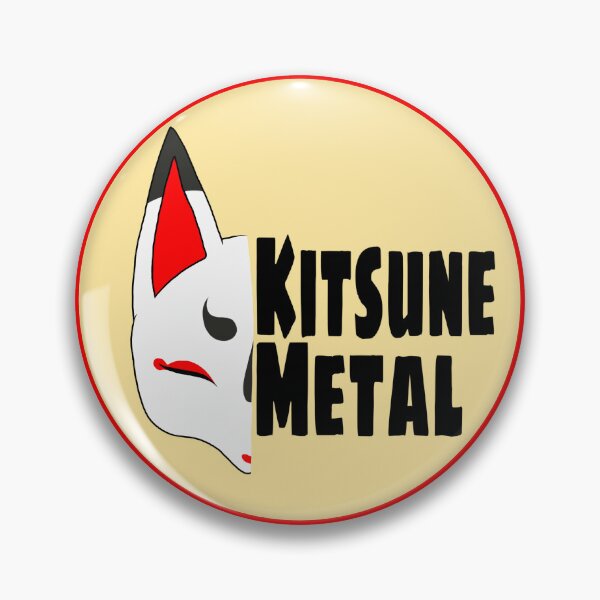 Item preview, Kitsune Metal Logo designed and sold by Kitsune Metal.