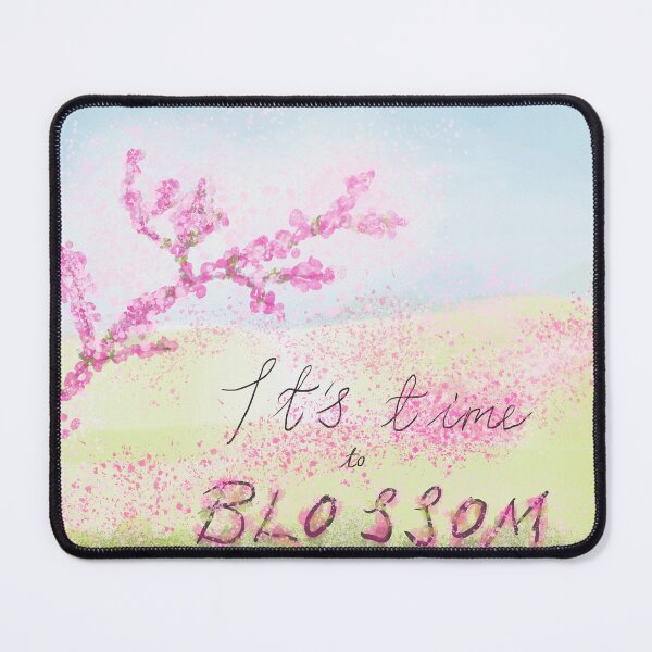 Item preview, Cute and Inspiring It's Time to Blossom Illustration designed and sold by Clare Walker.