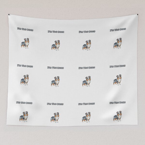 Item preview, I'm The Boss Funny Aussie Dog Pet Owner Design designed and sold by NatureUnleashed.