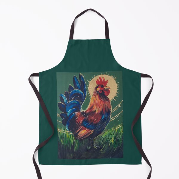 Item preview, Radiant Rooster in Golden Sunrise designed and sold by Agnieszka Gajewska art.