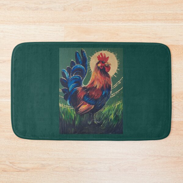 Item preview, Radiant Rooster in Golden Sunrise designed and sold by Agnieszka Gajewska art.