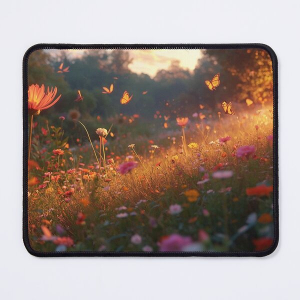 Item preview, A beautiful meadow with butterflies, an idyllic picture. designed and sold by Knock on my door.
