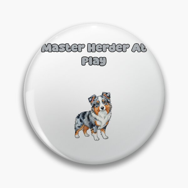Item preview, Master Herder At Play Aussie Dog Lover Design designed and sold by NatureUnleashed.