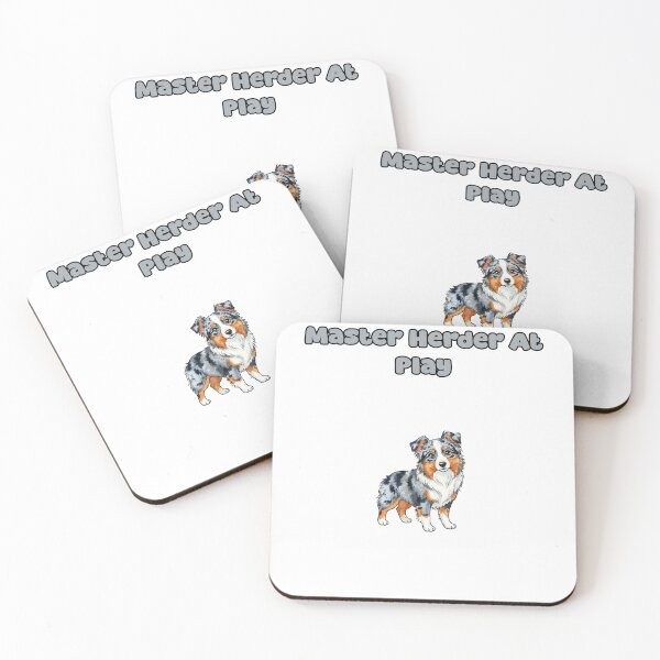 Item preview, Master Herder At Play Aussie Dog Lover Design designed and sold by NatureUnleashed.