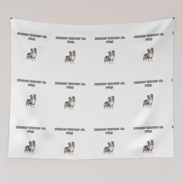 Item preview, Master Herder At Play Aussie Dog Lover Design designed and sold by NatureUnleashed.