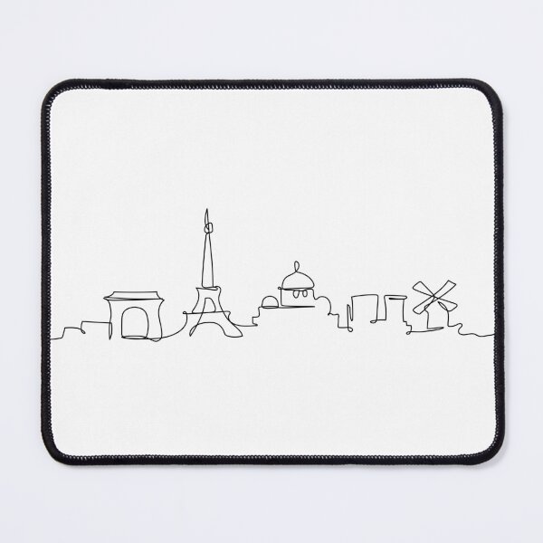 Item preview, paris monument outline line art designed and sold by FloFlo8468.