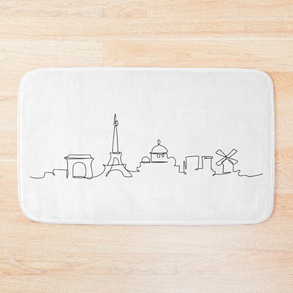 Item preview, paris monument outline line art designed and sold by FloFlo8468.