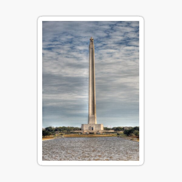 Vista previa del artículo con la obra «Monumento a San Jacinto», diseñado y vendido por Savannah Gibbs.