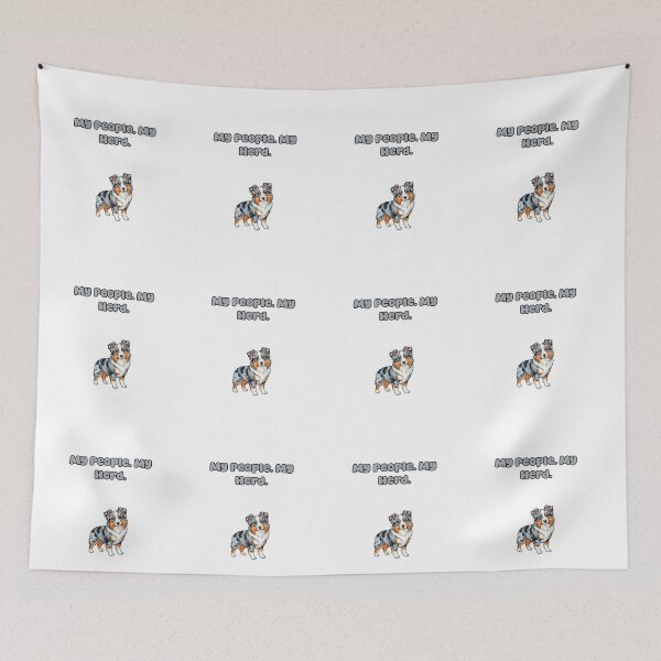 Item preview, My People My Herd Aussie Dog Family Love Design designed and sold by NatureUnleashed.
