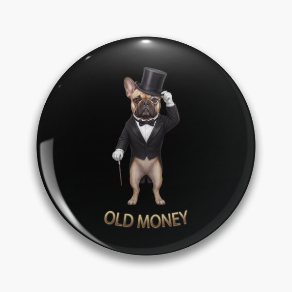 Item preview, Old Money French Bulldog Gentleman Design designed and sold by Ovitees.