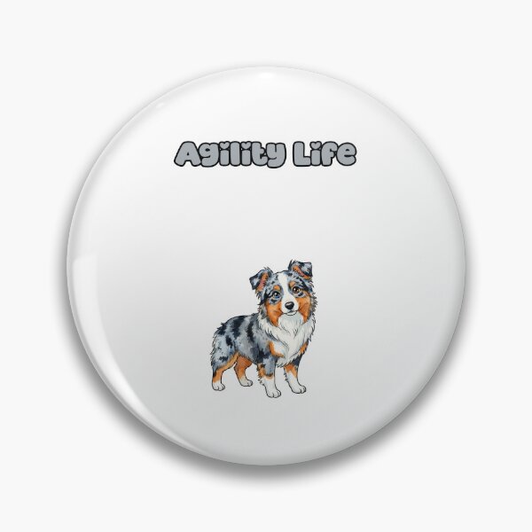 Item preview, Agility Life Active Aussie Dog Sports Lover designed and sold by NatureUnleashed.