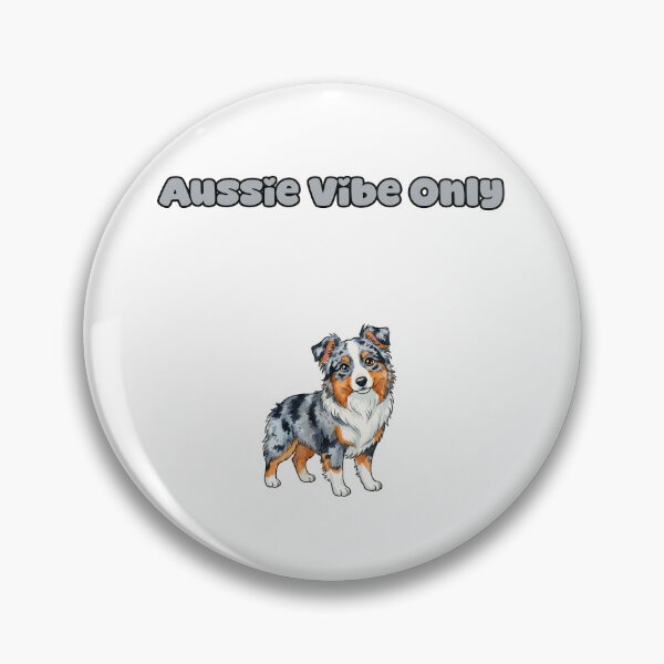 Item preview, Aussie Vibe Only Australian Shepherd Dog Lover Style designed and sold by NatureUnleashed.