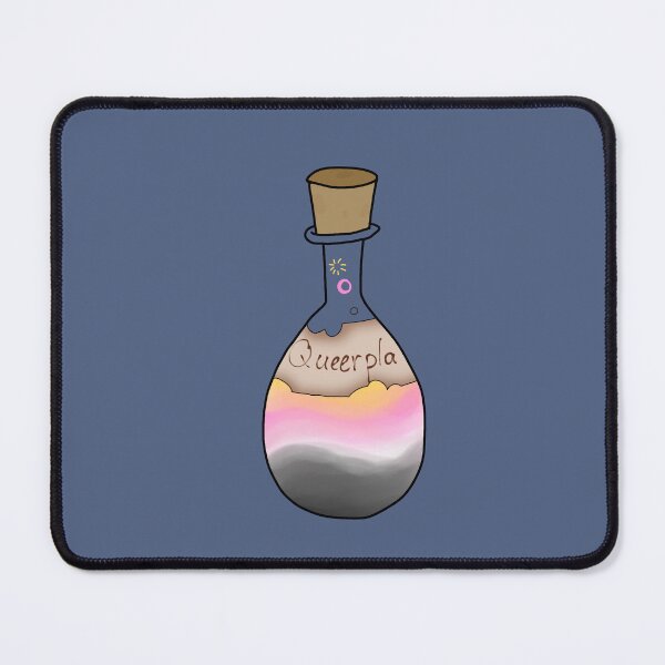 Item preview, Swirly Queerpla Tonic queerplatonic potion simple illustration  designed and sold by fishberculosis.