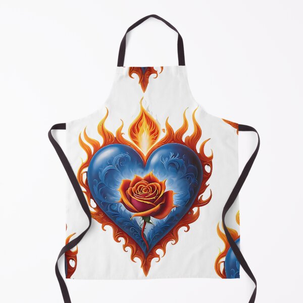 Item preview, Rose in fire of heart  designed and sold by Nalimkibard.
