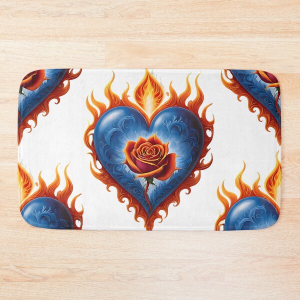 Item preview, Rose in fire of heart  designed and sold by Nalimkibard.