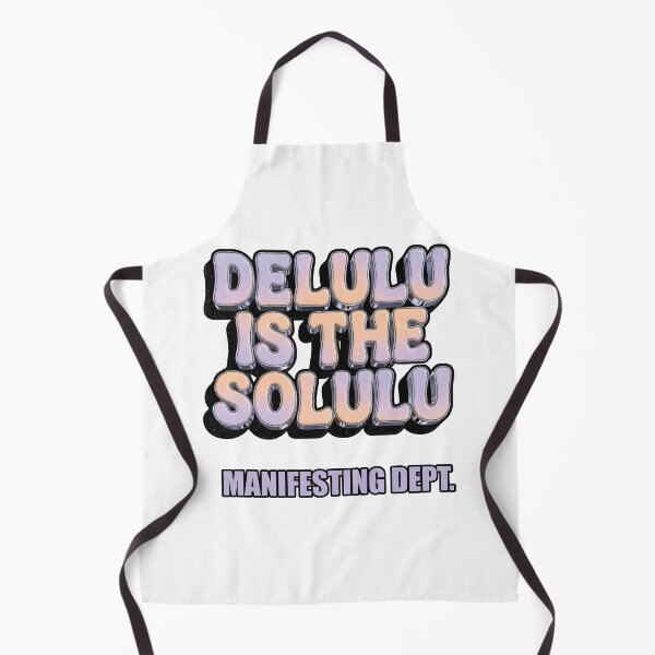 Item preview, Delulu is the Solulu Funny Quote 2026 designed and sold by FlamaC.