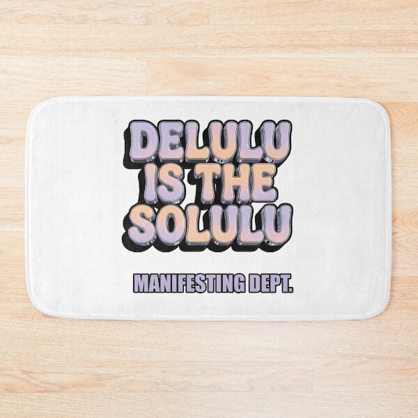Item preview, Delulu is the Solulu Funny Quote 2026 designed and sold by FlamaC.
