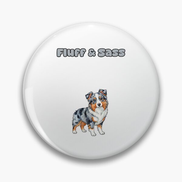 Item preview, Fluff & Sass Funny Aussie Dog Lover Personality designed and sold by NatureUnleashed.