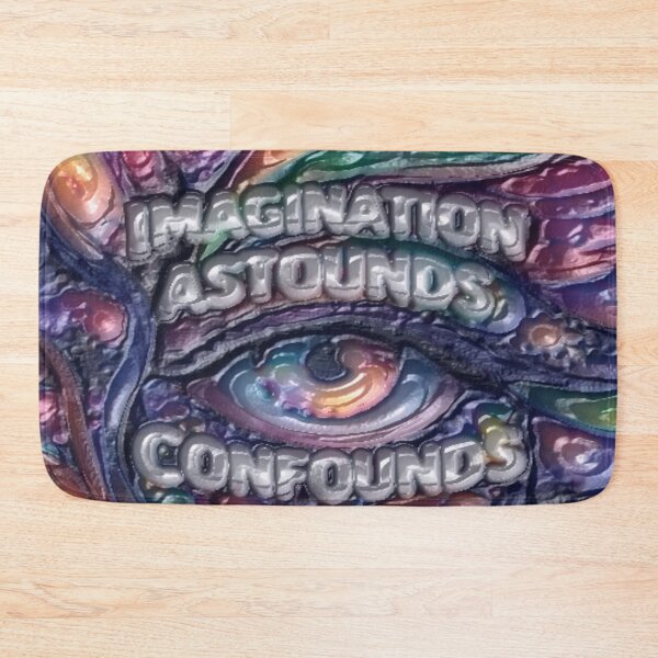 Item preview, imagination eye plaster colorful typographic abstract design designed and sold by SmashingDeals.