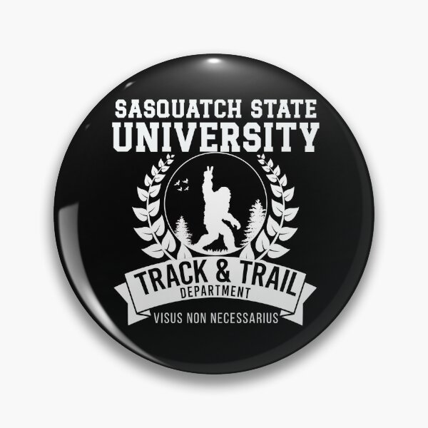 Item preview, Sasquatch State University: Bigfoot Track and Trail Department designed and sold by SnakeCharm.