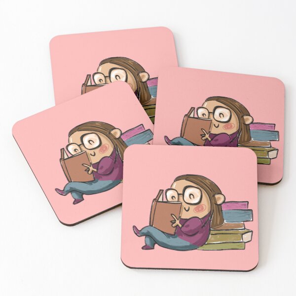 Item preview, book lover reading girl designed and sold by sianelliot.