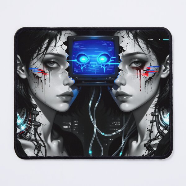 Item preview, Static Sisters: Dual Glitch Constructs designed and sold by Insomnia Art Designs.