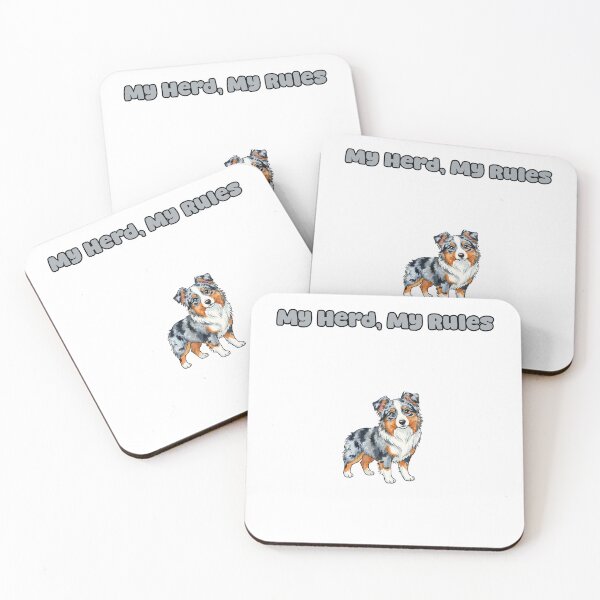 Item preview, My Herd My Rules Funny Australian Shepherd Owner designed and sold by NatureUnleashed.