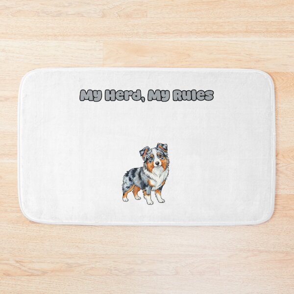 Item preview, My Herd My Rules Funny Australian Shepherd Owner designed and sold by NatureUnleashed.