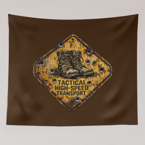 Item preview, Tactical High Speed Transport Military Veteran designed and sold by SplashTastic.