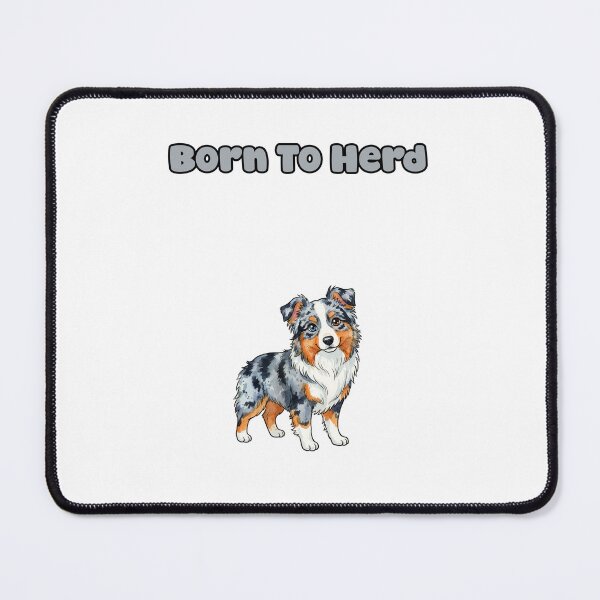 Item preview, Born To Herd Australian Shepherd Working Dog Design designed and sold by NatureUnleashed.