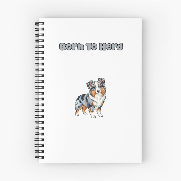 Item preview, Born To Herd Australian Shepherd Working Dog Design designed and sold by NatureUnleashed.