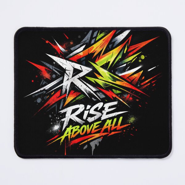 Item preview, Rise Above All – Graffiti Power designed and sold by ForeverPrintsOK.
