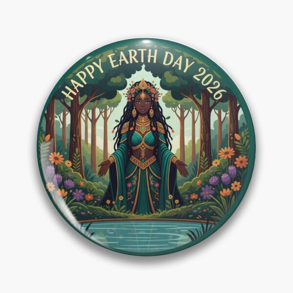 Item preview, Happy Earth Day From Gaia  designed and sold by Black Lion Art.