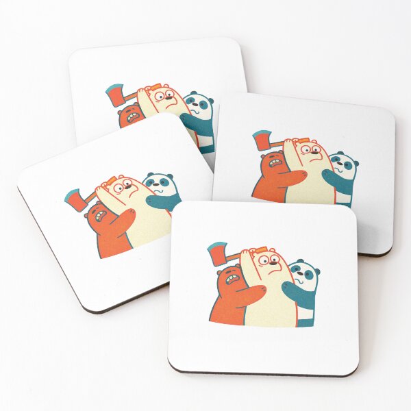 Item preview, Three Grumpy Bears Illustration designed and sold by Colorful-Garden.