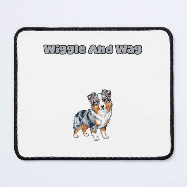 Item preview, Wiggle And Wag Happy Aussie Dog Lover Design designed and sold by NatureUnleashed.