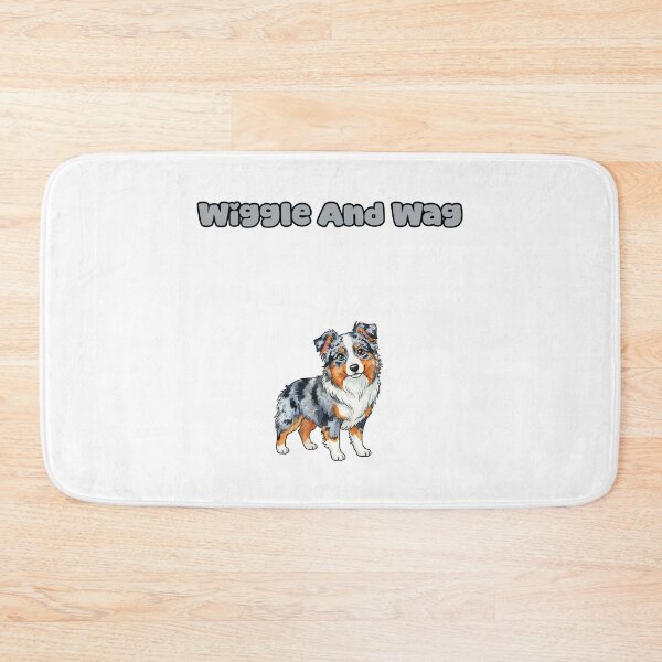 Item preview, Wiggle And Wag Happy Aussie Dog Lover Design designed and sold by NatureUnleashed.