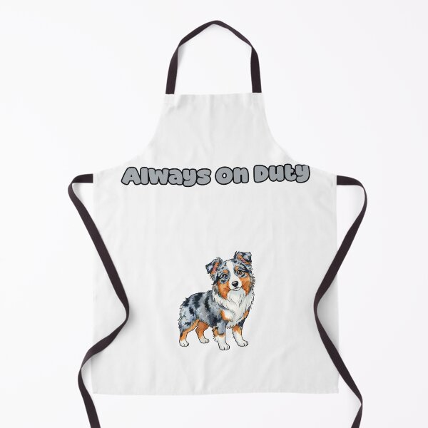 Item preview, Always On Duty Funny Aussie Dog Loyal Guardian designed and sold by NatureUnleashed.