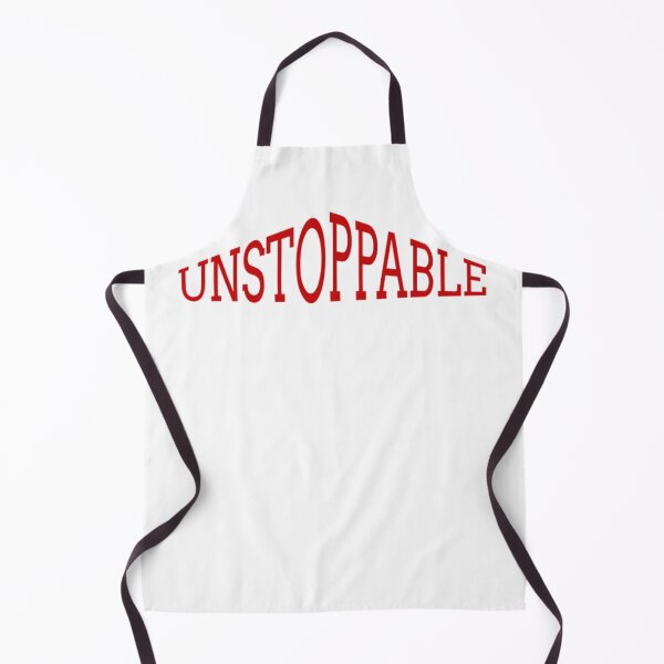 Item preview, Unstoppable Red Minimalist Statement Quote designed and sold by area248.