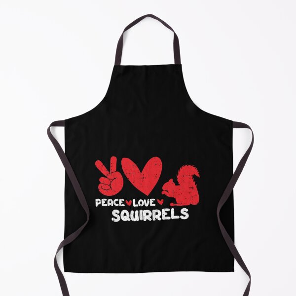 Item preview, Peace - Love - Squirrels Animals lover designed and sold by GabbyKash.