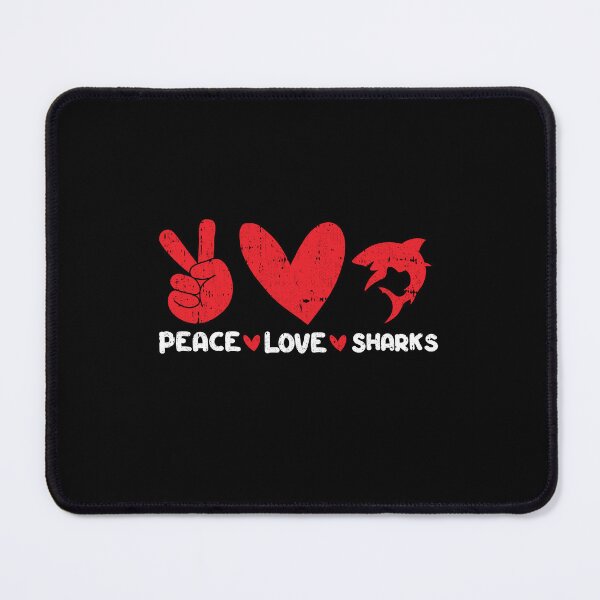 Item preview, Peace - Love - Sharks Animals lover designed and sold by GabbyKash.