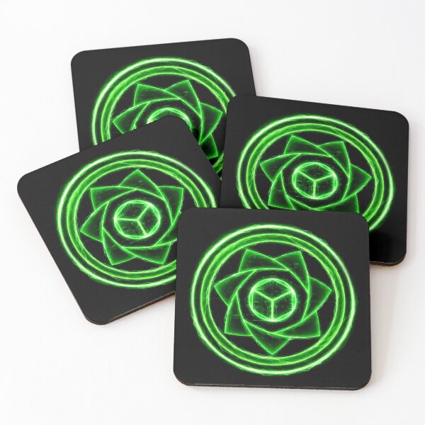 Item preview, Crop circle neon green designed and sold by MessageToEarth.