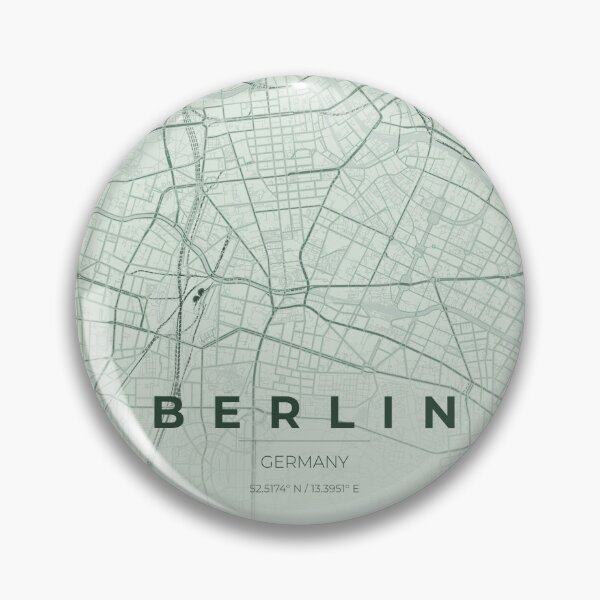 Item preview, Berlin Germany City Map - Minimalist Urban Art designed and sold by Ordinarytees.